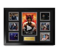 HWC Trading Highest 2 Lowest Affiche de Film Signée A2 Deluxe Encadrée | Autographes Reproduits Imprimés, Cadre Noir Fabriqué dans notre Atelier au Royaume-Uni, Prêt à Accrocher