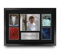 HWC Trading Jamie Campbell Strange Hawkins Thing Bower Henry Creel Cadeaux Imprimé Signé Autographe Photo pour les fans d’émissions de télévision - A3 Encadré