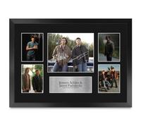 HWC Trading Jensen Ackles & Jared Padalecki Supernatural Cadeaux Imprimé Signé Autographe Présentation Photo Montage Affichage pour les fans d’émissions de télévision - A3 Encadré (ID-009663)