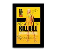 HWC Trading Kill Bill : Vol. 1 Cadeaux imprimés affiche photo autographe signée pour les fans de cinéma (ID-003345) - A4 Impression Uniquement