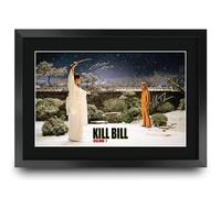 HWC Trading Kill Bill Vol 1 Scene 2 Cadeaux Imprimé Signé Autographe Photo pour les fans de cinéma - A3 Encadré