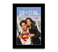 HWC Trading Lois & Clark The New Adventures of Superman 1993 Cadeaux Imprimé Affiche autographe signée pour les fans de télévision (ID-003409) - A4 Impression Uniquement