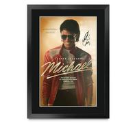 HWC Trading Michael 2026 Jaafar Jackson Cadeaux imprimés affiche photo autographe signée pour les fans de cinéma - A3 Encadré (ID-009226)