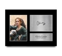 HWC Trading Olivia Cooke House of the Dragon Alicent Hightower Cadeaux Imprimé Signé Autographe Photo pour les fans d’émissions de télévision - A4