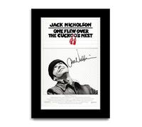 HWC Trading One Flew Over the Cuckoo’s Nest Cadeaux imprimés affiche photo autographe signée pour les fans de cinéma (ID-003539) - A4 Impression Uniquement