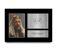 HWC Trading Paddy Considine House of the Dragon Viserys I Targaryen Cadeaux Imprimé Signé Autographe Photo pour les fans d’émissions de télévision - A4