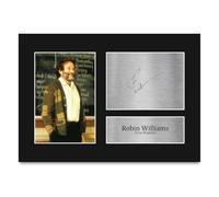 HWC Trading Robin Williams Good Will Hunting Sean Maguire Cadeaux Imprimé Signé Autographe Photo pour les fans de cinéma - A4 (ID-011929)