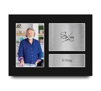 HWC Trading Si King Cadeaux imprimés avec autographes signés pour les maîtres chefs et les amateurs de cuisine - A4