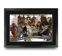 HWC Trading Star Wars 6 Return of the Jedi Scene 2 Cadeaux Imprimé Signé Autographe Photo pour les fans de cinéma - A3 Encadré