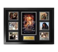 HWC Trading Star Wars Episode 1 Phantom Menace Liam Neeson, Ewan McGregor Cadeaux Imprimé Signé Autographe Photo pour les fans de cinéma - A2 Encadré (ID-006579)