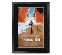 HWC Trading The Karate Kid Cadeaux Imprimé Signé Autographe Photo pour les fans de cinéma - A3 Encadré
