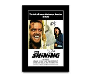 HWC Trading The Shining Cadeaux imprimés affiche photo autographe signée pour les fans de cinéma (ID-004024) - A4 Impression Uniquement