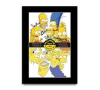 HWC Trading The Simpsons Cadeaux Imprimé Affiche autographe signée pour les fans de télévision (ID-004027) - A4 Impression Uniquement
