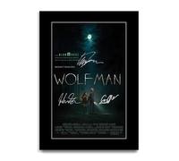 HWC Trading The Wolf Man Cadeaux imprimés affiche photo autographe signée pour les fans de cinéma (ID-004170) - A4 Impression Uniquement