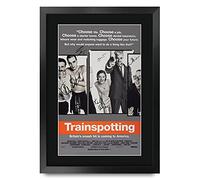 HWC Trading Trainspotting Robert Carlyle, Ewan McGregor Cadeaux Imprimé Signé Autographe Photo pour les fans de cinéma - A3 Encadré