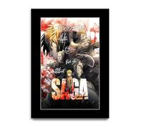 HWC Trading Vinland Saga Cadeaux Imprimé Affiche autographe signée pour les fans de télévision (ID-004148) - A4 Impression Uniquement
