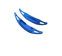 HWDFFA Palettes de changement de vitesse au volant for Clio 5, Captur 2, Arkana, Zen Initiale Paris, XM3 2020, extension de palettes de changement de vitesse (bleu)