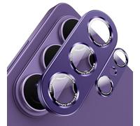 HWeggo Protecteur d'Objectif pour Samsung Galaxy S26 Ultra, Protection Intégrale en Verre Trempé 9H, All-in-one-Aluminiumlegierung, Anti-rayures, HD(Violet)