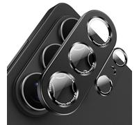 HWeggo Protecteur d'Objectif pour Samsung Galaxy S26 Ultra, Protection Intégrale en Verre Trempé 9H, All-in-one-Aluminiumlegierung, Anti-rayures, HD(Noir)