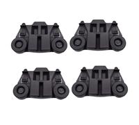 HWEIH 4 paquets W10195417 rouleau de support de lave-vaisselle for roues de support inférieur de lave-vaisselle remplacement de rouleau de lave-vaisselle