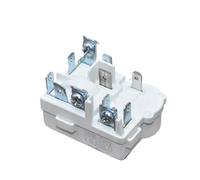 HWEIH Démarreur PTC for réfrigérateur ZHB35/40/45/60, relais de protection contre les surcharges à 7/10 broches, pièces de rechange for réfrigérateur(Type-B 10-Pin Screw)