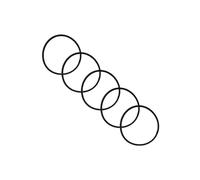 HWEIH Ensemble de tête de pompe for lave-vaisselle, 5 pièces, anneaux en caoutchouc/élastiques compatibles avec le moteur YXW50