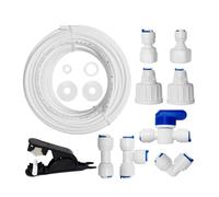 HWEIH Kit de raccords for réfrigérateur et tuyau d'alimentation en eau de 15 m, double réfrigérateur, pièces et accessoires for appareils électroménagers