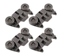 HWEIH Lot de 4 roulettes for lave-vaisselle, panier inférieur W10195416 avec roulettes de 1,59 pouce de diamètre PS11722152 AP5983730