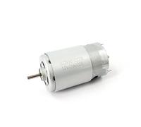 HWEIH Moteur à double arbre KC395-2278 395 DC, 12V, 5000 tr/min, balais de carbone, moteur à grand couple
