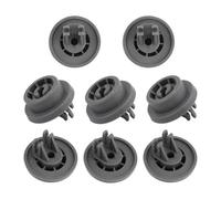 HWEIH Paquet de 8 pièces de rechange de rouleau de support de lave-vaisselle DD66-00023A for les roues inférieures de lave-vaisselle remplace 2002711