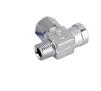 HWEIH Piège à vapeur entièrement automatique en cuivre/acier, économie d'énergie, 1/4 8mm, Valve d'accélérateur en fer à vapeur, piège de vidange, 1 pièce(Copper Trap Valve)