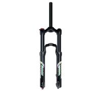 HWEVDHJ Fourche VTT 20/24pouces Fourches À Suspension Air Course 90/120mm Fourche Avant De Vélo Tube Droit 1-1/8" Frein À Disque Axe Traversant 15 * 100mm/QR 9 * 100mm Réglage du Rebond(QR,24")