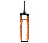 HWEVDHJ Fourche VTT 26/27.5/29 Pouces Fourche À Suspension Air Frein À Disque Fourches Vélo De Montagne 1-1/8" Droite/Conique Débattement 120mm QR 9 * 100mm Manuel/À Distance(Manual Tapered,26")