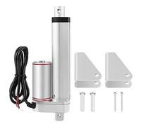 HWGING Actionneur Linéaire, Cylindre de Levage électrique, Course de 100 Mm, Haute Résistance 750N, Actionneur Linéaire électrique en Ligne Droite 24 V, 24 V