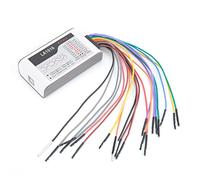 HWGING Analyseur Logique, Analyseurs Logiques Analyseur Logique Numérique 100M Taux D'échantillonnage 16 Canaux Seuil Réglable Oscilloscope de Sortie PWM