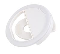 HWGING Anneau Lumineux LED, Lumière pour Smartphone, Type Clamp/Holder pour Selfie, Chargement USB, Lumière D'actrice, Auxiliaire pour Selfie, de Photographie, Haute luminosité, Veilleuse, de