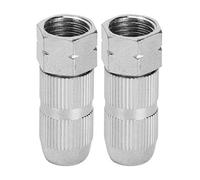 HWGING Arroseur Haute Pression 2 Pièces G3/8 DN10 Buse de Pulvérisation Haute Pression Réglable Tête de Pulvérisation Atomiseur Outils D'irrigation