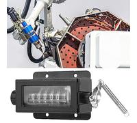 HWGING Compteur Tasbih Compteur D94-S 0-999999 de Poinçon à 6 Chiffres R Table de Traction Mécanique 10 * 5 * 4