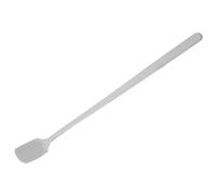 HWGING Cuillère à Mélanger Multifonction à Long Manche en Acier Inoxydable, pour café, thé, Bougie de Cire (Cuillère tête carrée 17CM)