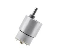 HWGING Getriebemotor 12 V, Moteur à Courant Continu à Couple élevé 37 Mm DC 12 V Boîte de Vitesses à Couple élevé Moteur électrique 3,5/15/30/70 Tr/min de Réduction à (30 tr/min)