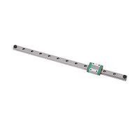 HWGING Kit de Mise à Niveau de Rail X Axes, Guide de Rail de Mouvement Linéaire en Métal avec Bloc Coulissant, Accessoires D'imprimante 3D, Coulissant, Kit de Guidage de Linéaire