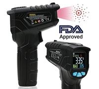 HWGING Kit D'équipement de Chasse 20 * 13 * 6 Kit D'équipement de Chasse Chauffage IR01B Indus L Thermomètre 50 ℃ ~ 550 ℃ Testeur de Température Infrarouge Portable Noir