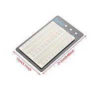 HWGING Les Trous de 1660 Points Branchent le Test de Circuit de Soudure Libre de Lit D'essai de Platine de Prototypage 27 * 18 * 2 Planches à Pain de Carte PCB