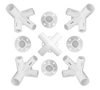 HWGING Lot de 4 piquets de tente pour tonnelle, pièces de rechange, 3 x 3 m, pour tonnelle, pieds, centre d'angle, accessoires de camping, pièces de rechange pour tonnelle