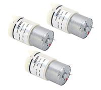 HWGING Micro Pompe à Membrane, 3 Pièces, Mini Moteur à Eau et Air Sous Vide pour Aquarium, 6V Cc, Pompe à Moteur Cc 12v, à Membrane 9 * 7 * 3