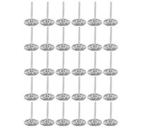 HWGING Mini roue pinceau plate 30 % pour enlever la sculpture du bois - Outil de polissage - Style de bouclage pour les zones avec un diamètre intérieur de 3 mm - Diamètre extérieur : 25 mm