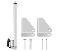 HWGING Moteur à Courant Continu 12 V, Moteur à Courant Continu 12 V, Course de 500 Mm, Actionneur Linéaire à Cc Robuste, électrique à