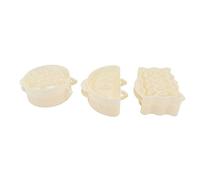 HWGING Moules à de Poche Presse-pâte de Noël, Mini Machine à Manuelle pour aux Pommes, Cuisine de Noël, 3 Pièces