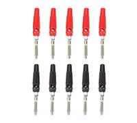 HWGING P3008 10 Pièces 4mm Prise Banane pour Connecteur de Sondes de Test D'amplificateur de Haut-Parleur