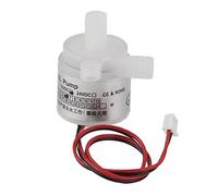 HWGING Pompe à Eau CC, Pompe 12 V CC 1 Pièces Mini à Eau sans Balais de qualité Alimentaire Blanche 12 V 6 W pour Instruments Médicaux Mini à